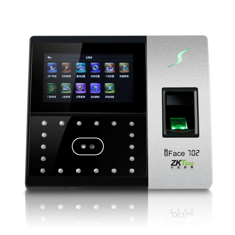 iface702人臉混合指紋考勤機
